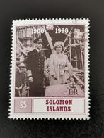 Solomon Islands 1990 - Koning Elisabeth I - 90e verjaardag, Ophalen of Verzenden, Gestempeld