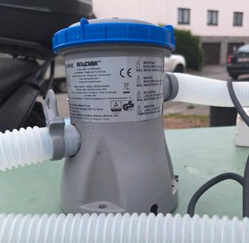 Nieuwe Bestway bovengrondse Flowclear-filterpomp. beschikbaar voor biedingen