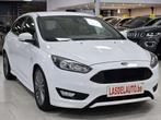 Ford Focus 1.0I St Line Led Clim Bluetooth StartStop Cd Gps, Auto's, Focus, Gebruikt, Wit, Leder