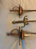 Te koop: 3 Militaire sabels, Verzamelen, Militaria | Algemeen, Ophalen, Landmacht, Zwaard of Sabel