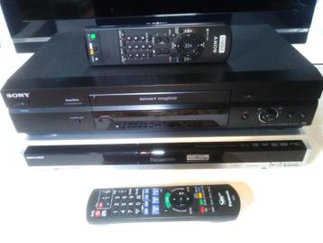 Kopieer Duo Panasonic DVD/HDD recorder + Sony Videorecorder