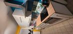 cuisine Ikea complète avec électros (four et taque), Enlèvement, Utilisé, Blanc, Bois
