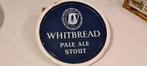 whitbread's pale ale stout Emaille plateau bierplateau, Verzamelen, Ophalen of Verzenden