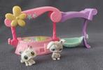 Littlest Pet Shop, konijn (#99) + katje (#100), Kinderen en Baby's, Ophalen, Gebruikt