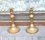 paire de bougeoir en cuivre, Enlèvement ou Envoi, Cuivre ou Bronze