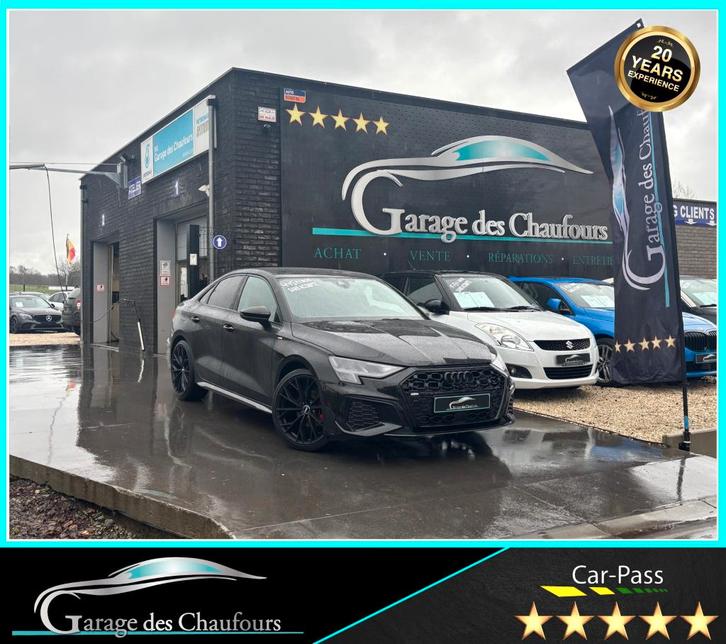 Audi A3 Limousine TFSI -! S-lijn! - CarPlay - JA19 - E6d, Auto's, Audi, Bedrijf, Te koop, A3, ABS, Adaptive Cruise Control, Airbags