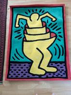 Keith Haring wand tapijt  Getting out MAN IN A CuP !!!, Nieuw, Ophalen of Verzenden