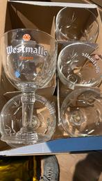Westmalle trappist glazen 6, Verzamelen, Ophalen, Zo goed als nieuw, Bierglas