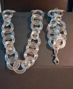 Parure 2 bijoux bracelet +collier, Bijoux, Sacs & Beauté, Bracelets, Enlèvement, Acier