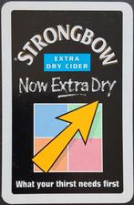 1 Speelkaart Strongbow, Enlèvement ou Envoi, Comme neuf