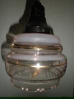 Belle lampe suspendue rétro vintage., Comme neuf, Moins de 50 cm, Enlèvement ou Envoi
