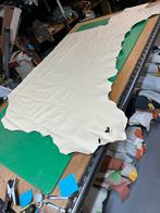 Beige kleur leer lap 1.5 mm dikte soepel en stevig, Ophalen of Verzenden, Beige