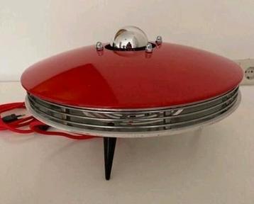 Mid century UFO lamp stijl Louis Kalff tripod convert heater beschikbaar voor biedingen