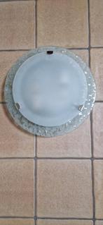 Plafonnier de SDB 2x40 watt, Enlèvement, Utilisé, Verre