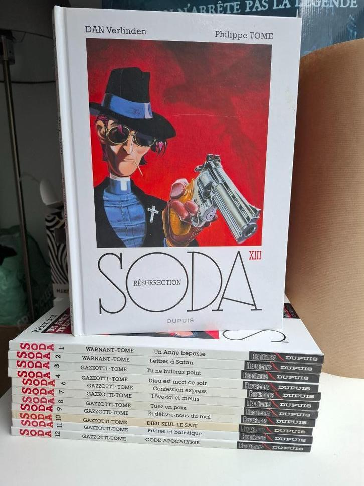 SODA TOMES 1 à 13 TRES BON ETAT EO/REED, Boeken, Stripverhalen, Zo goed als nieuw, Complete serie of reeks, Ophalen of Verzenden