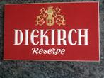 Diekirch Reserve karton, Ophalen of Verzenden, Zo goed als nieuw, Reclamebord, Plaat of Schild, Overige merken