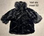 Warme zwarte jas (valt als maat 52), Vêtements | Femmes, Grandes tailles, Enlèvement ou Envoi, Comme neuf, Noir, Veste ou Manteau