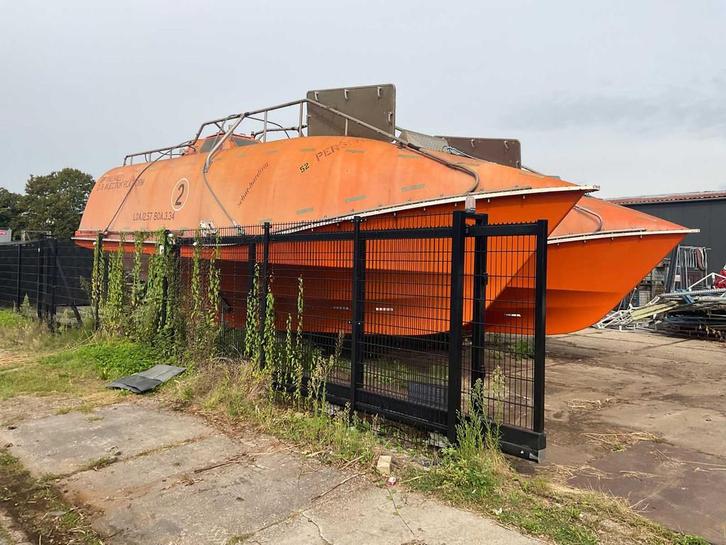 2006 Schat Harding Platform XXL FF1000D Reddingsloep boot, Watersport en Boten, Sloepen, Gebruikt, Overige brandstoffen