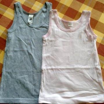Mouwloze T-shirtset voor meisjes van 4 jaar beschikbaar voor biedingen