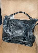 Zwarte grote schoudertas Anna Morellini NIEUW, Enlèvement ou Envoi, Neuf, Noir, Sac à main