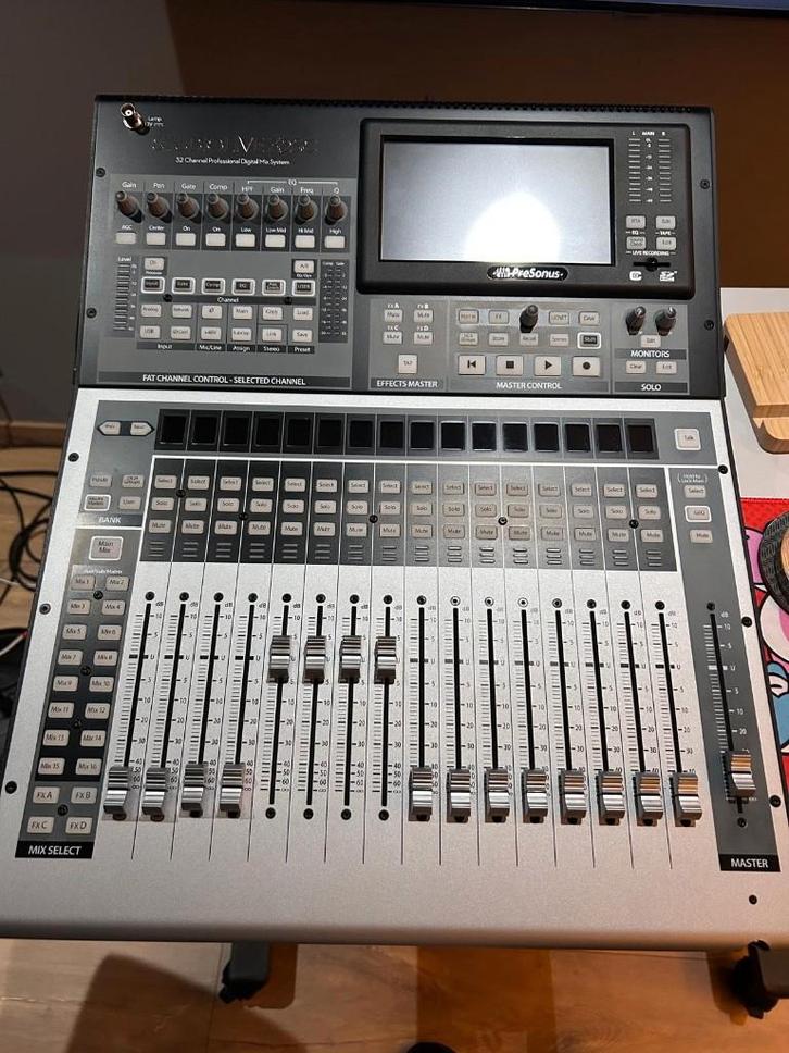 Presonus Studiolive 32SC in nieuwstaat!, Musique & Instruments, Tables de mixage, Comme neuf, 20 canaux ou plus, Entrée micro