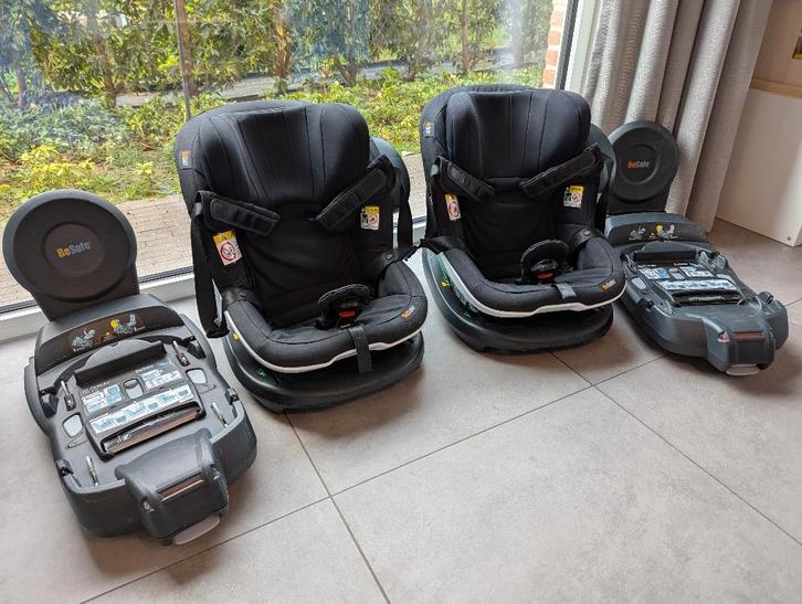 2 BeSafe autostoelen (peuter/kleuter) + 2x autobasis, Enfants & Bébés, Sièges auto, Enlèvement