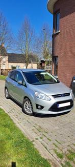 Ford C-max 1.0 ecoboost 125 pk 2013 trekhaak, Handgeschakeld, 5 deurs, Particulier, Zilver of Grijs