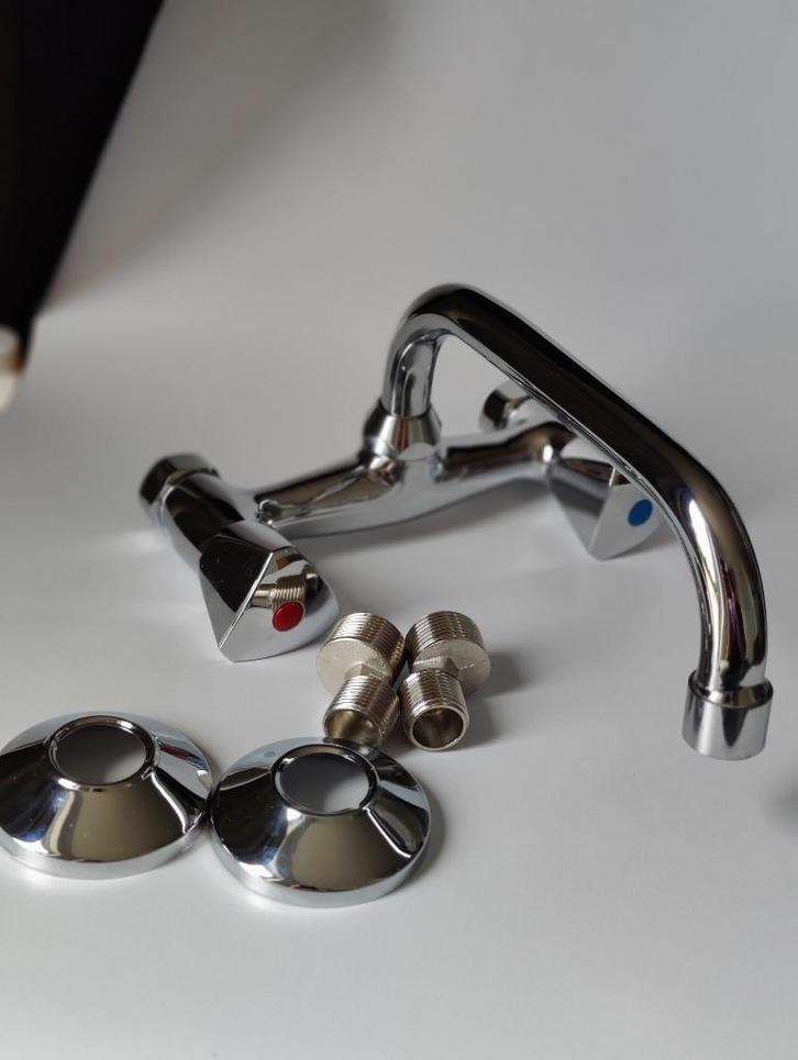 mengkraan in goede staat, Doe-het-zelf en Bouw, Sanitair, Zo goed als nieuw, Chroom, Ophalen