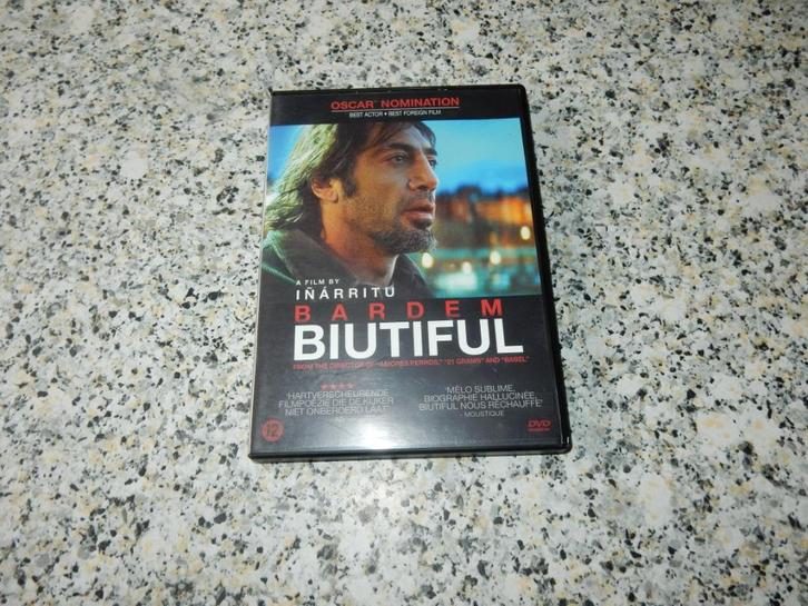 nr.1807 - Dvd: bardem biutiful - drama, Cd's en Dvd's, Dvd's | Drama, Drama, Vanaf 12 jaar, Ophalen of Verzenden