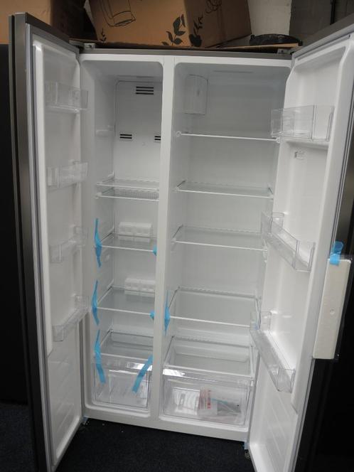 Wiggo Amerikaanse koelkast inox, 5 JAAR GARANTIE!, Elektronische apparatuur, Slowcookers, Nieuw, Ophalen of Verzenden