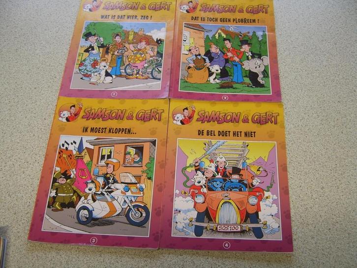 Stripverhalen van Samson en Gert, Boeken, Stripverhalen, Zo goed als nieuw, Meerdere stripboeken, Ophalen of Verzenden