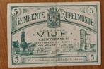 Noodgeld Rupelmonde 1918, Postzegels en Munten, Ophalen