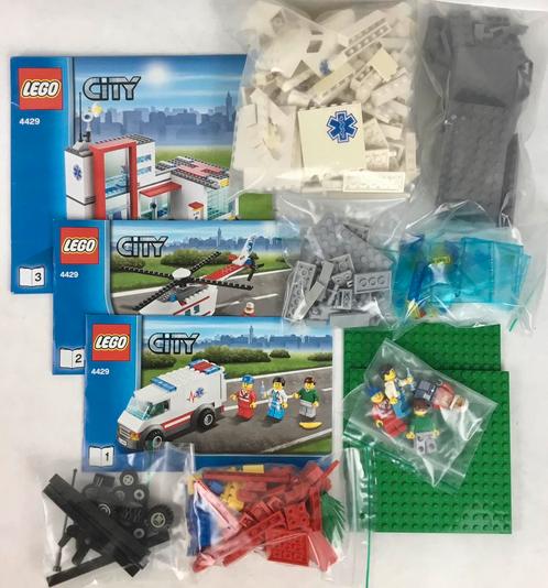Lego City 4429 Sauvetage en hélicoptère à l'hôpital COMPLET, Enfants & Bébés, Jouets | Duplo & Lego, Utilisé, Lego, Ensemble complet