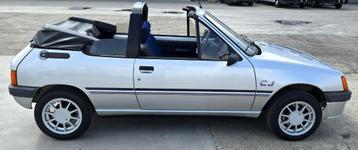 PEUGEOT 205 CJ   - EXCEPTIONNEL   19.800 km -, Autos, Argent ou Gris, Achat, Cabriolet, Boîte manuelle