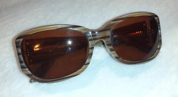 Bril zonnebril vintage bruin met strass '80-90 beschikbaar voor biedingen