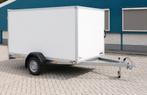 TE HUUR gesloten aanhangwagen 300x150x150 cm 750 kg, Auto diversen, Aanhangers en Bagagewagens, Ophalen, Nieuw