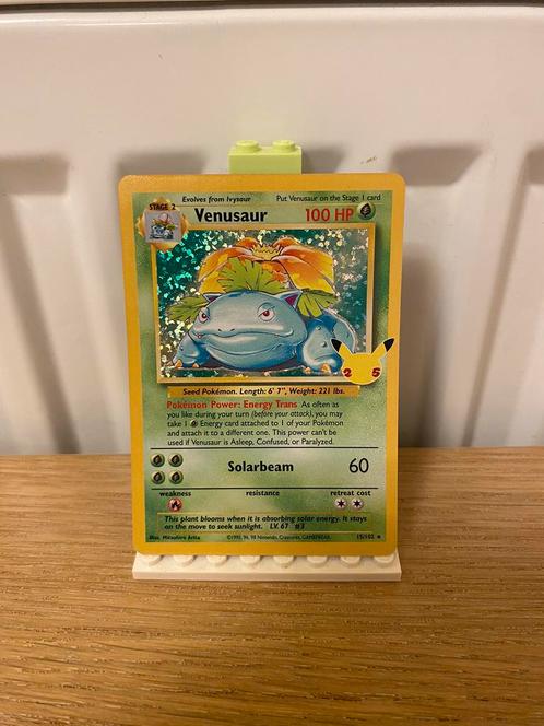 Venusaur 15/102 - Pokemon kaart, Hobby en Vrije tijd, Verzamelkaartspellen | Pokémon, Nieuw, Losse kaart, Foil, Ophalen of Verzenden