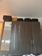 Kleerkast donker bruin., Huis en Inrichting, Ophalen, Gebruikt, Normaal, 150 tot 200 cm