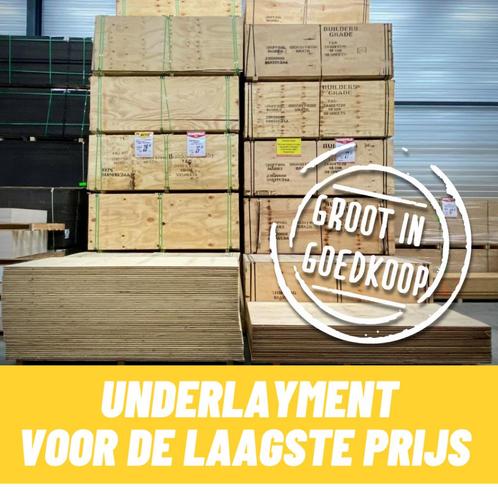 Underlayment 18 mm | TG2 | Dakbeschot | NERGENS GOEDKOPER !!, Doe-het-zelf en Bouw, Platen en Panelen, Hout, Ophalen