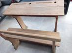 echte oude retro lessenaar in prima staat, Antiek en Kunst, Antiek | Meubels | Stoelen en Sofa's, Ophalen