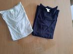 2 borstvoeding t-shirt h&m L, Comme neuf, Chemise ou Top, H&M, Taille 42/44 (L)