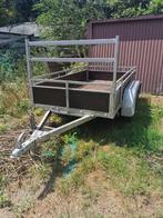 Aanhangwagen dubbele as 750kg, Ophalen, Zo goed als nieuw