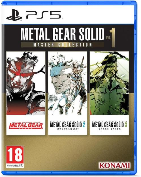 Neuf - Metal Gear Solid: Master Collection Vol.1 Day One (PS, Games en Spelcomputers, Games | Sony PlayStation 5, Nieuw, Ophalen of Verzenden