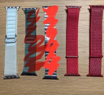 Bandjes voor Apple Watch 38 40 41mm beschikbaar voor biedingen