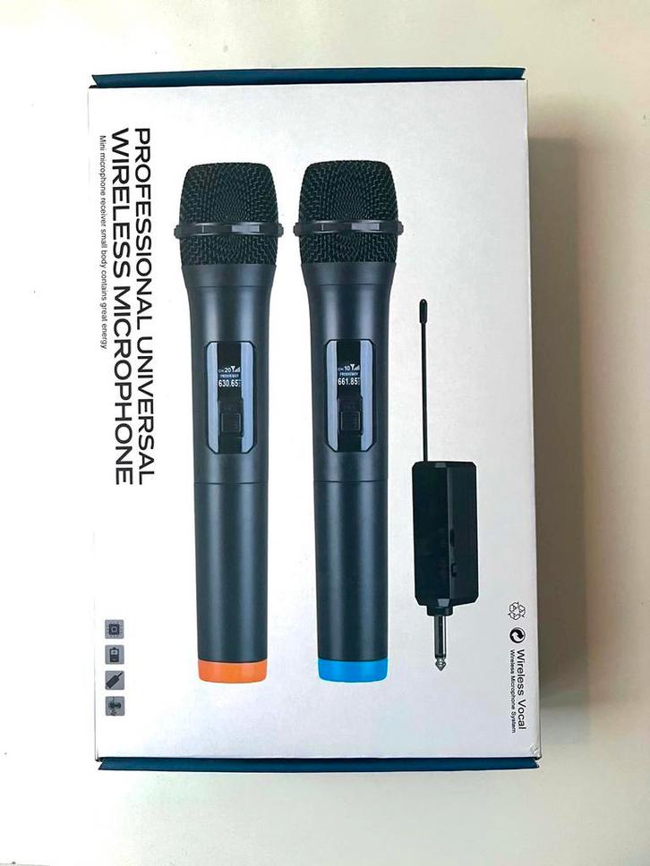 Draadloze Microfoons voor JBL Partybox, Musique & Instruments, Microphones, Neuf, Autres types, Sans fil, Enlèvement ou Envoi