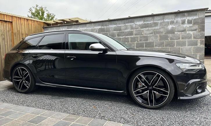 Audi RS6 4.0 TFSi Performance Pano HUD ACC Lichte Vracht, Auto's, Audi, Bedrijf, Te koop, RS6, 360° camera, 4x4, ABS, Adaptive Cruise Control