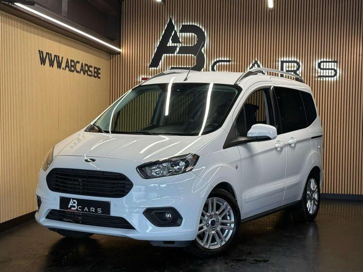 Ford Tourneo Courier 1.0 EcoBoost Titanium * GARANTIE 12 MOI, Auto's, Ford, Bedrijf, Te koop, Tourneo Courier, ABS, Airbags, Airconditioning