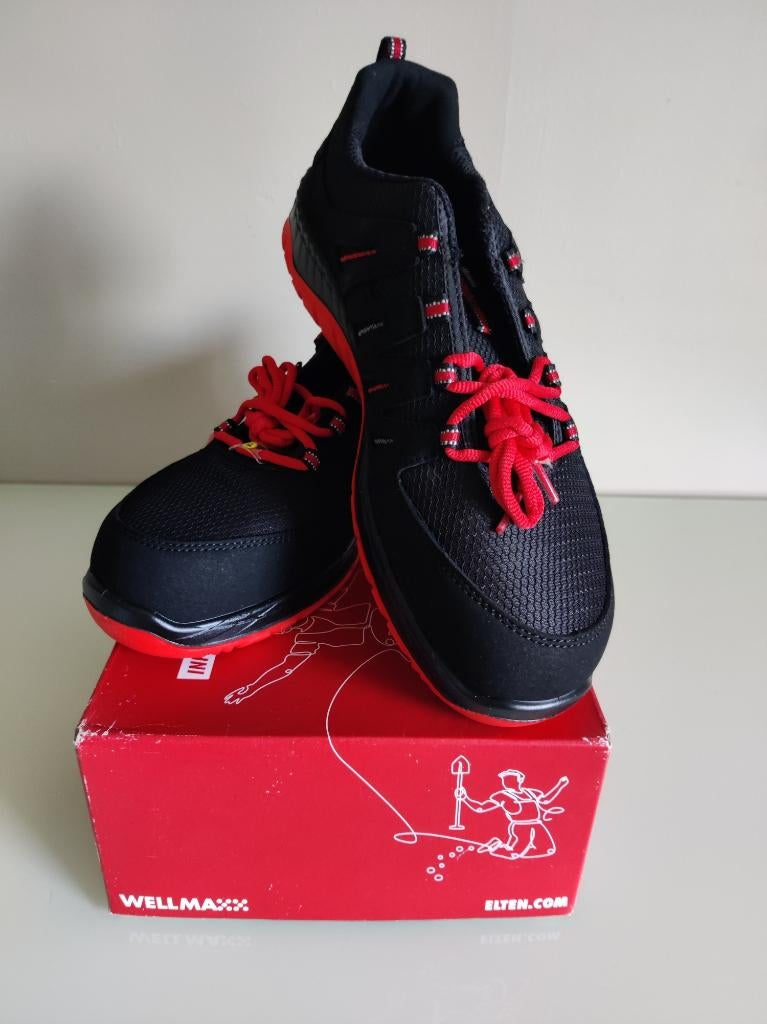 Veiligheidsschoenen ELTEN – Maat 46 – Nieuw, Vêtements | Hommes, Chaussures, Neuf, Chaussures de travail, Noir, Enlèvement ou Envoi