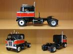 Tracteur IXO 1/43 TR036 KENWORTH BULLNOSE 1950 noir/rouge, Enlèvement ou Envoi, Neuf, Bus ou Camion, Autres marques