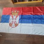 SERBIE - Drapeau 151 x 69, Ophalen of Verzenden, Overige soorten, Overige typen